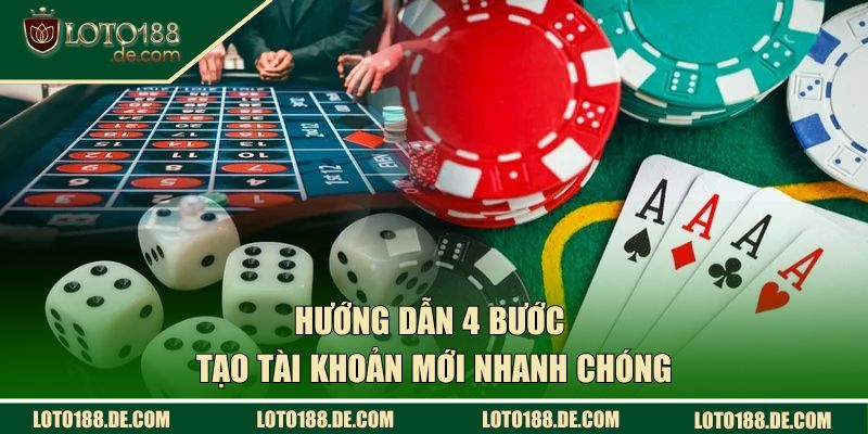 Hướng dẫn 4 bước tạo tài khoản mới nhanh chóng